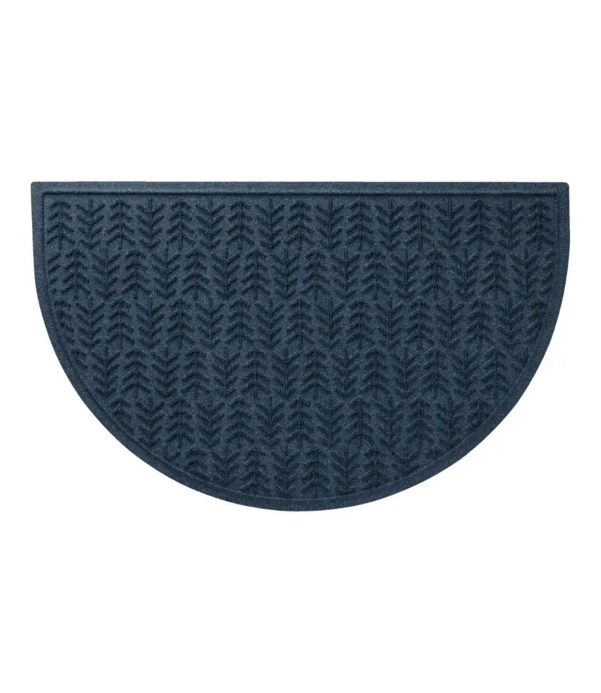Everyspace Recycled Waterhog Doormat, Half Round, Trees