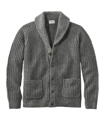 Men's L.L.Bean Classic Ragg Wool Sweater, Cardigan
