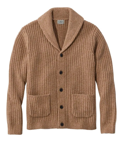 Men's L.L.Bean Classic Ragg Wool Sweater, Cardigan