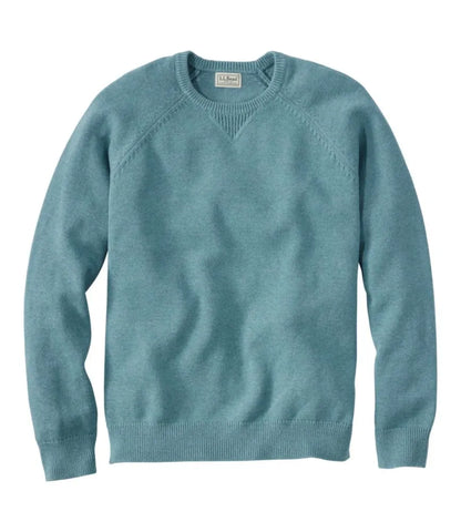 Men's Wicked Soft Cotton/Cashmere Sweater, Crewneck