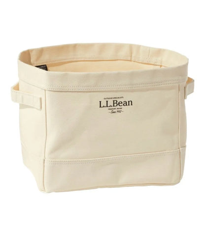 Canvas Storage Tote, Rectangular