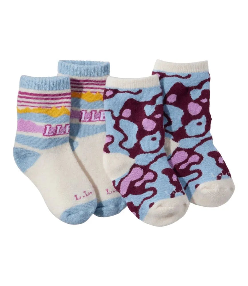 Toddlers' Katahdin Socks, 2-Pack