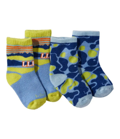 Toddlers' Katahdin Socks, 2-Pack