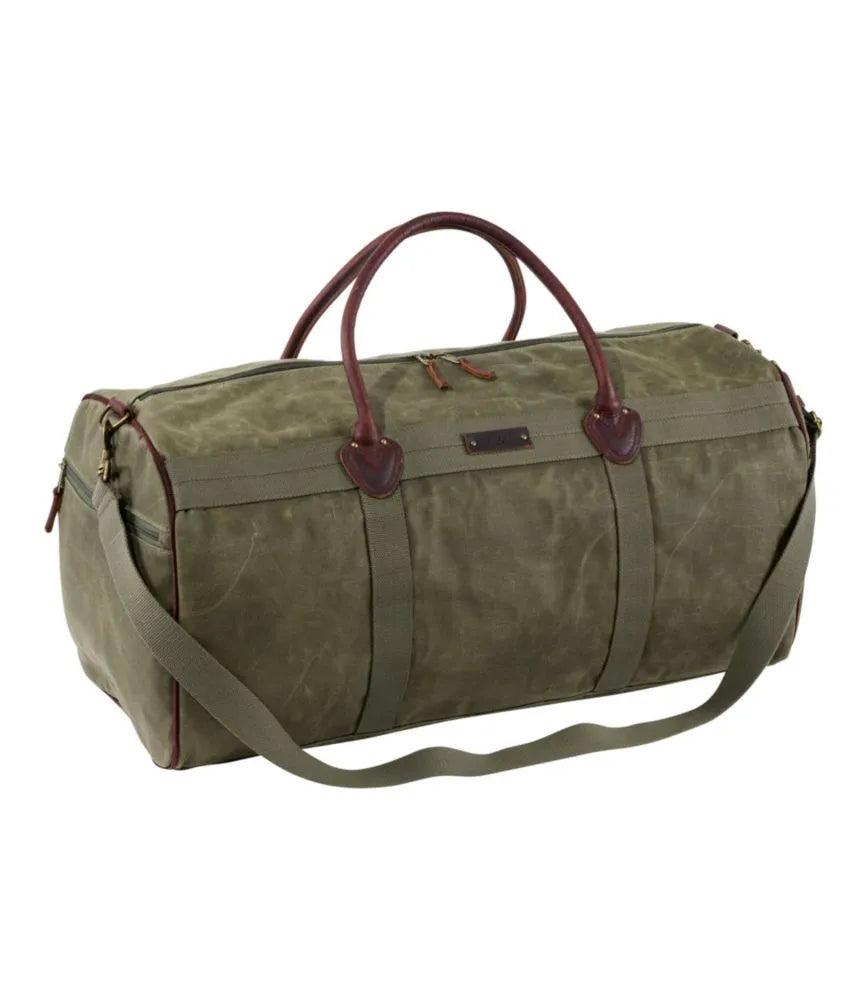 Waxed Canvas Duffle, Large