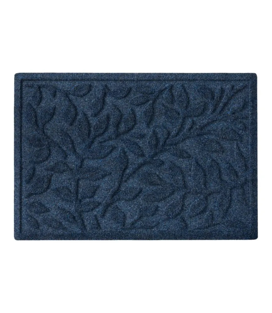 Heavyweight Recycled Waterhog Doormat, Woodland Leaf