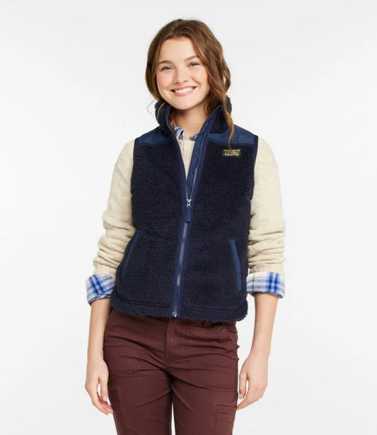 Women's Bean's Sherpa Fleece Vest