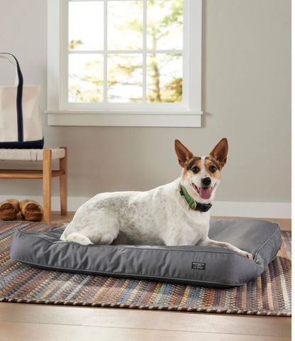 Premium Denim Dog Bed, Rectangular