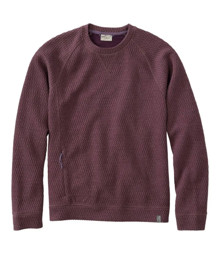 Men's Ridgeknit Pullover, Crewneck