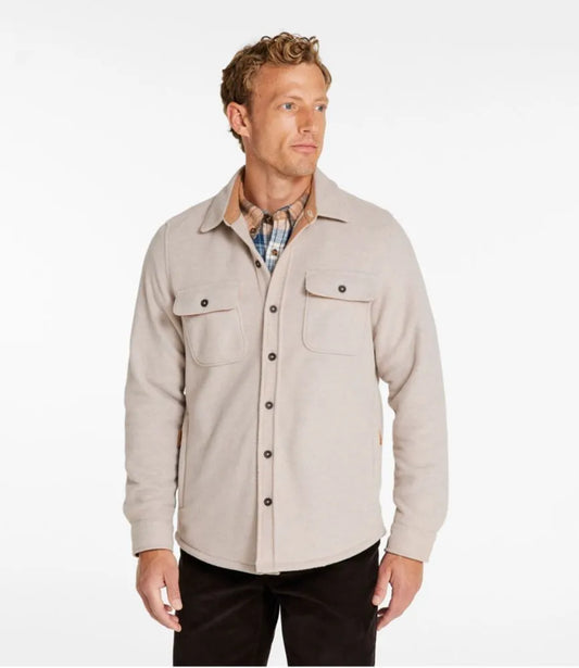 Men's Bean's Mariner Fleece Shirt