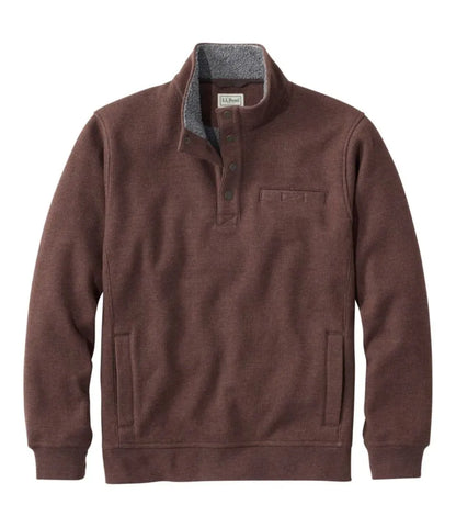 Men's Katahdin Iron Works Bonded Waffle Fleece, Mockneck