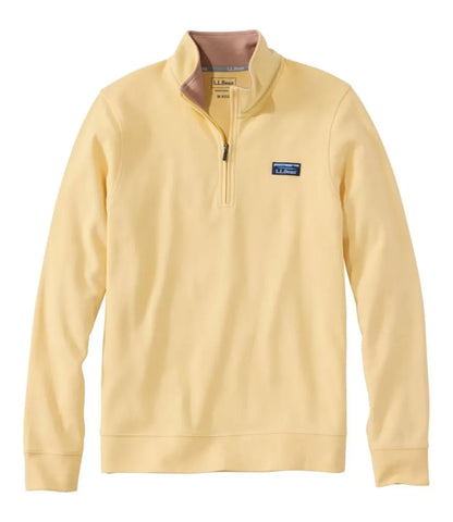 Men's Comfort Stretch Performance® Piqué, Quarter-Zip Pullover