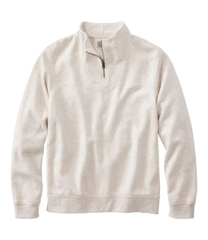 Men's All Seasons Textured Sweats, Quarter-Zip