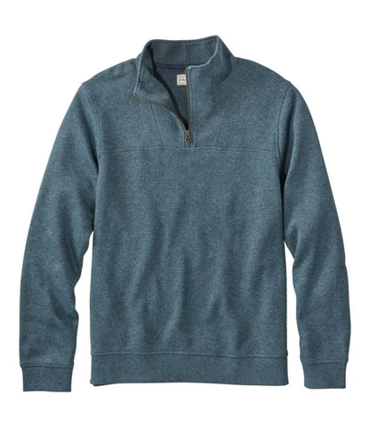 Men's All Seasons Textured Sweats, Quarter-Zip