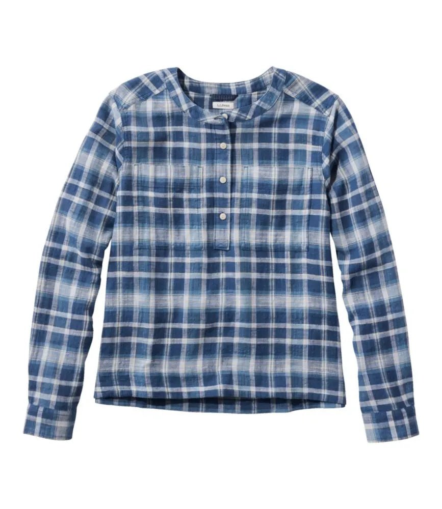 Women's L.L.Bean Day Breeze Shirt, Long-Sleeve Collarless