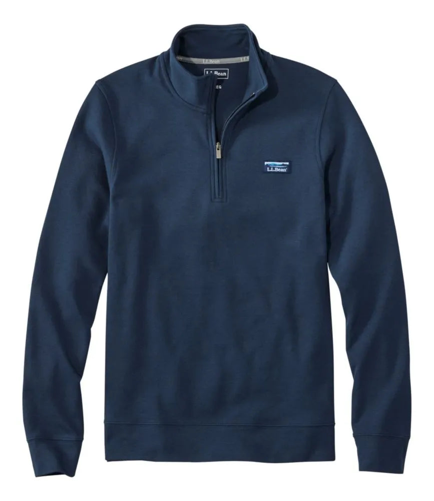 Men's Comfort Stretch Performance® Piqué, Quarter-Zip Pullover