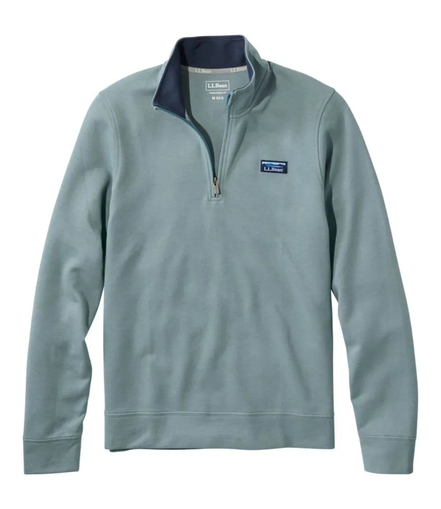 Men's Comfort Stretch Performance® Piqué, Quarter-Zip Pullover