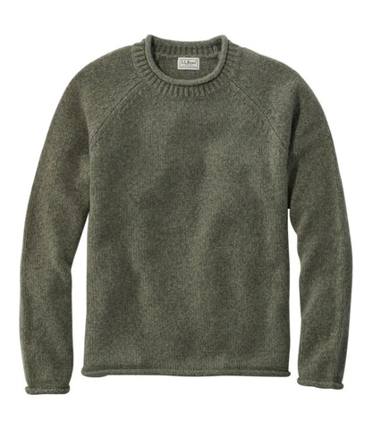 Men's Bean's Classic Ragg Wool Sweater, Rollneck