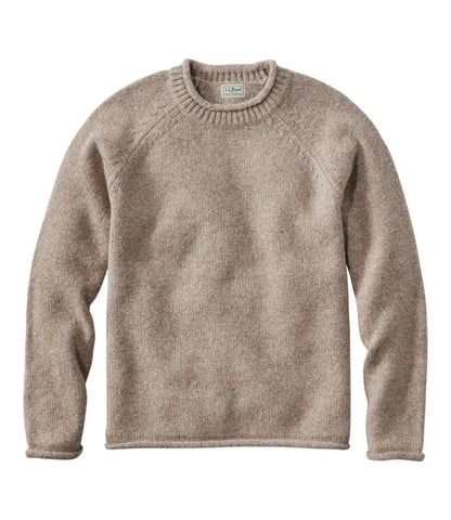 Men's Bean's Classic Ragg Wool Sweater, Rollneck