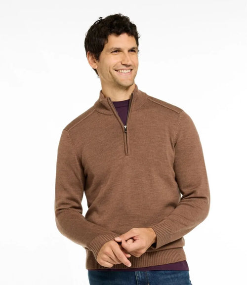 Men's Essential Merino Sweaters, Quarter-Zip