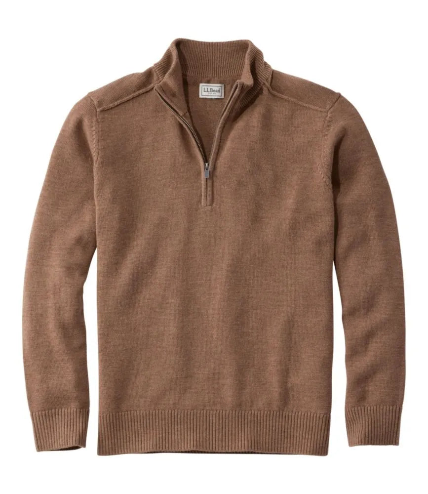 Men's Essential Merino Sweaters, Quarter-Zip