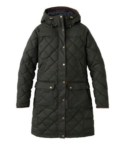Women's Upcountry Waxed Down Hooded Coat
