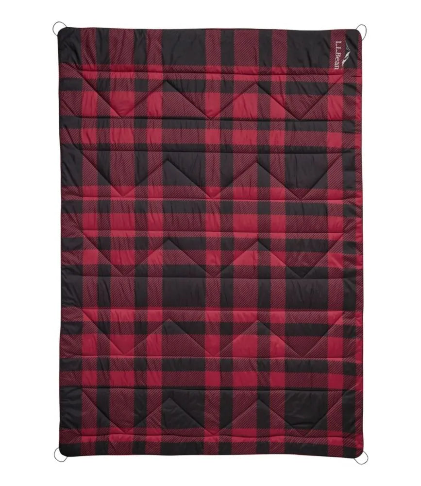 L.L.Bean Fleece Puffer Blanket