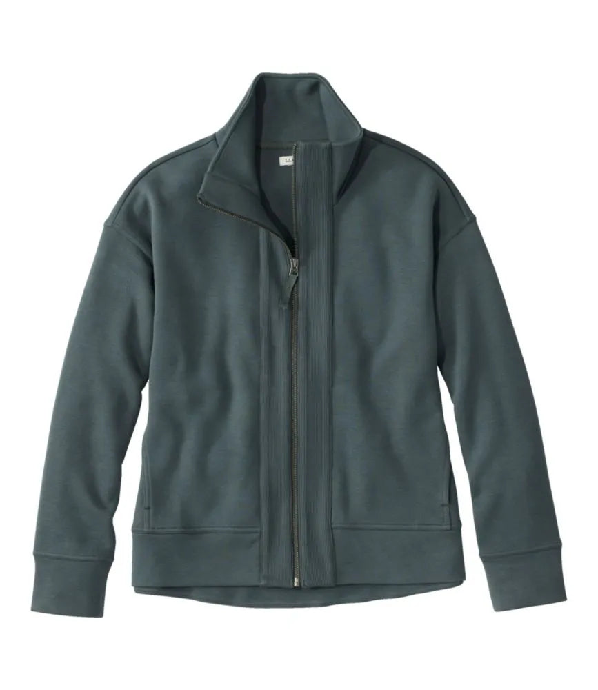 Women's L.L.Bean CloudSoft Top, Full-Zip