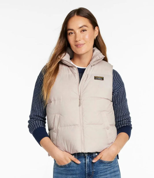 Women's Mountain Classic Down Vest, Cropped