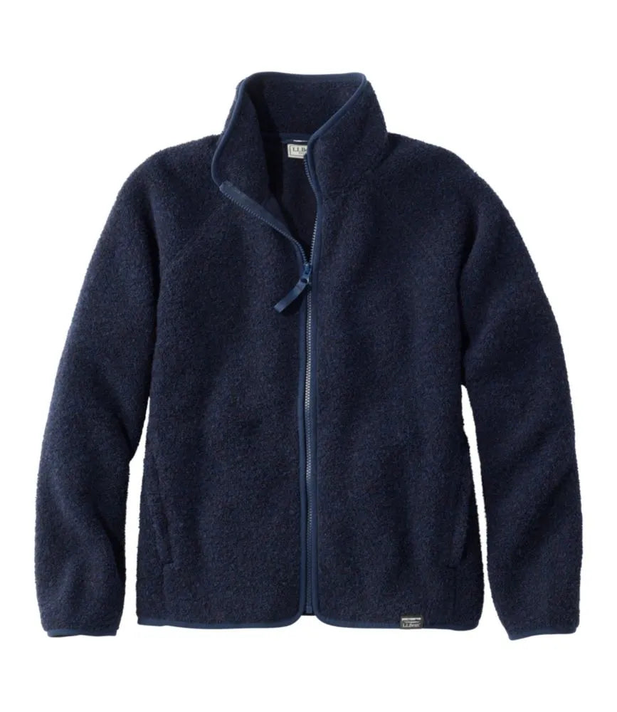 Women's All Season Wool Fleece Full-Zip Jacket
