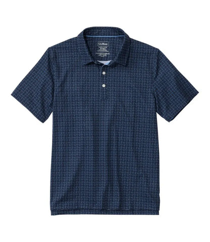 Men's Comfort Stretch Performance® Party Polo, Slightly Fitted, Short-Sleeve, Print