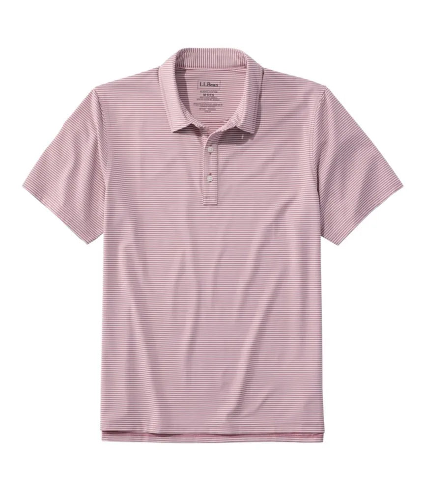 Men's Comfort Stretch Performance® Party Polo, Slightly Fitted, Short-Sleeve, Stripe