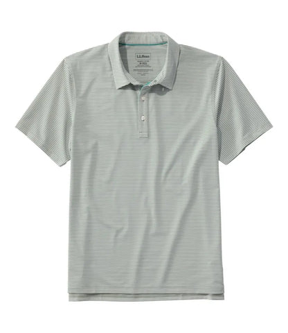 Men's Comfort Stretch Performance® Party Polo, Slightly Fitted, Short-Sleeve, Stripe
