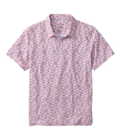 Men's Comfort Stretch Performance® Party Polo, Slightly Fitted, Short-Sleeve, Print