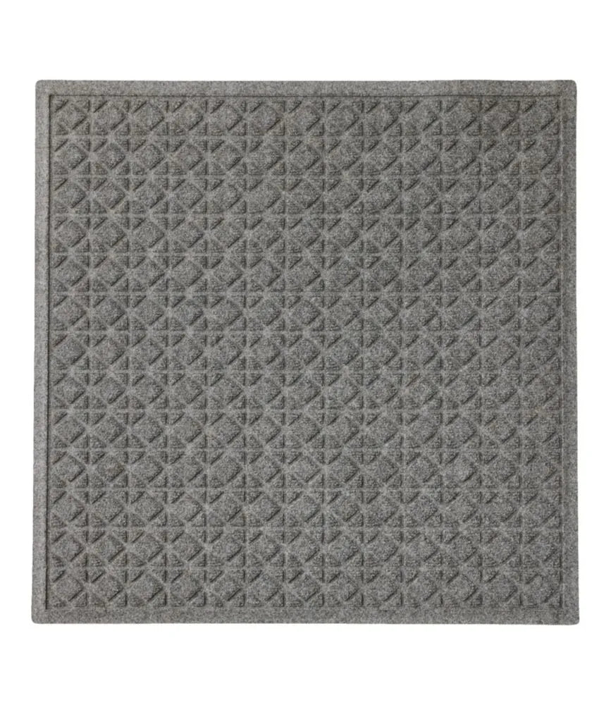 Everyspace Recycled Waterhog Mat, Square, Tiles