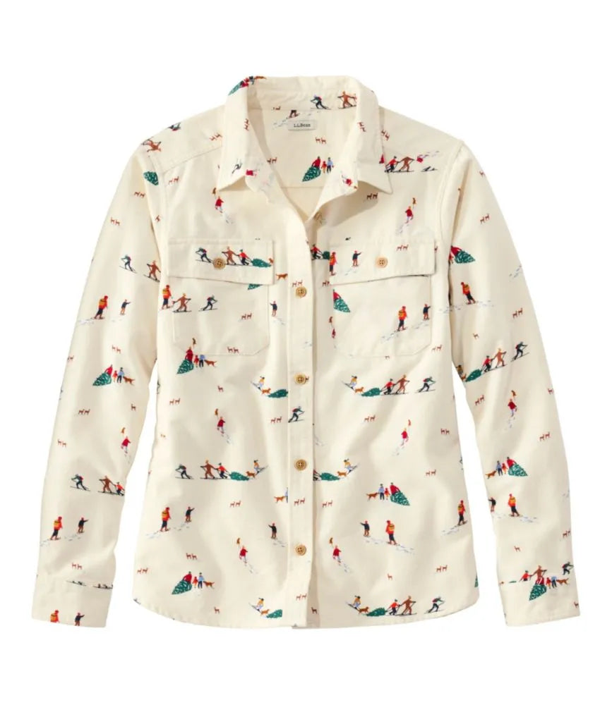 Women's Vintage Chamois Shirt Novelty