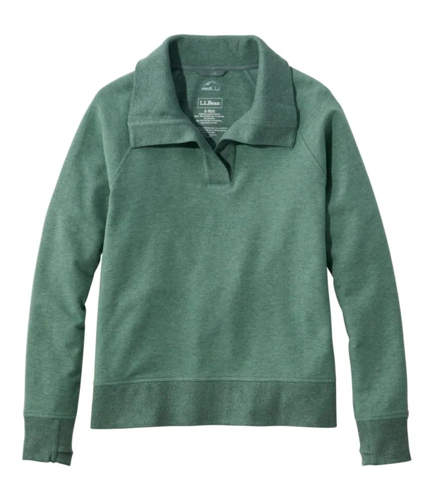 Women's Bean's Cozy Splitneck Pullover Sweatshirt