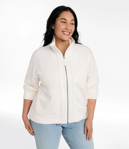 Women's L.L.Bean CloudSoft Top, Full-Zip