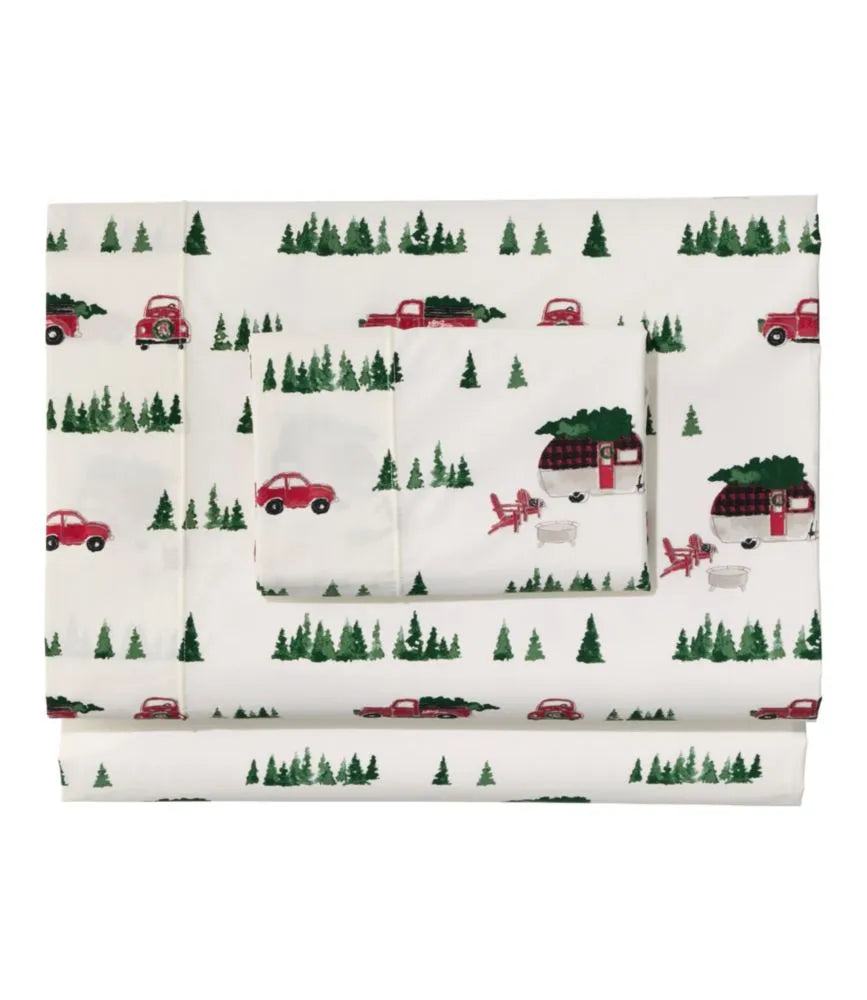 Holiday Percale Sheet Set