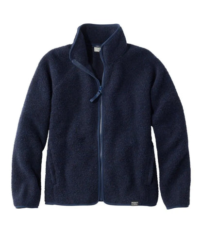 Women's All Season Wool Fleece Full-Zip Jacket