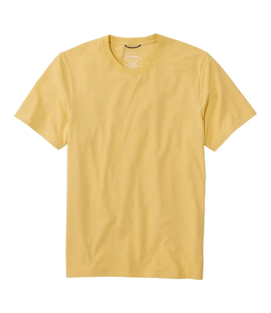 Men's Comfort Stretch Performance® Pima Tee, Short-Sleeve Without Pocket