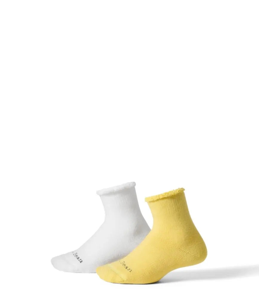 Kids' Cozy Rangeley Micro Crew Socks, 2-Pack