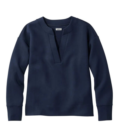 Women's L.L.Bean CloudSoft Splitneck Pullover