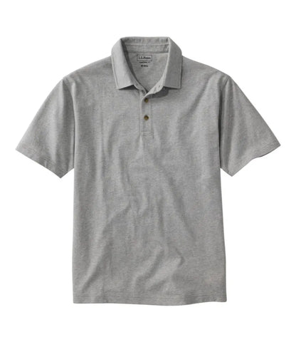 Men's Carefree Unshrinkable Polo, Short-Sleeve, Without Pocket