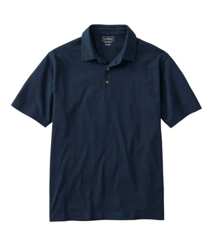 Men's Carefree Unshrinkable Polo, Short-Sleeve, Without Pocket