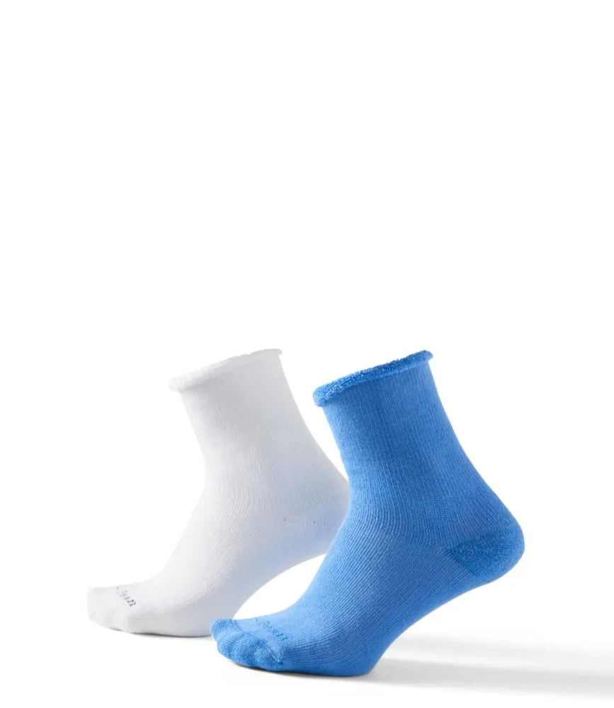 Adults' Cozy Rangeley Micro Crew Socks, 2-Pack