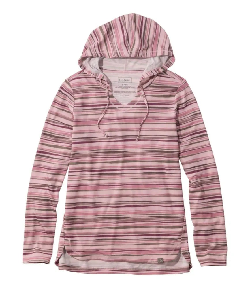 Women's Everyday SunSmart® Hoodie, Long-Sleeve Stripe