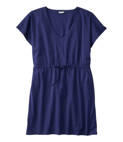 Women's L.L.Bean Coastal Cotton Cover-Up Caftan