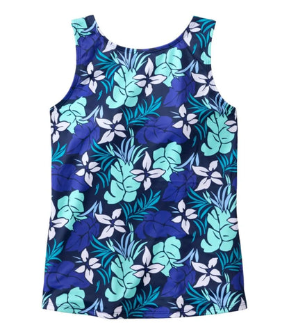 Women's BeanSport Highneck Tankini Top, Print
