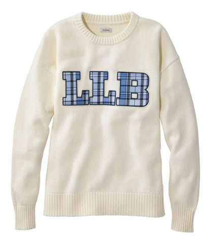 Women's The Original Double L® Sweater, Novelty Crewneck