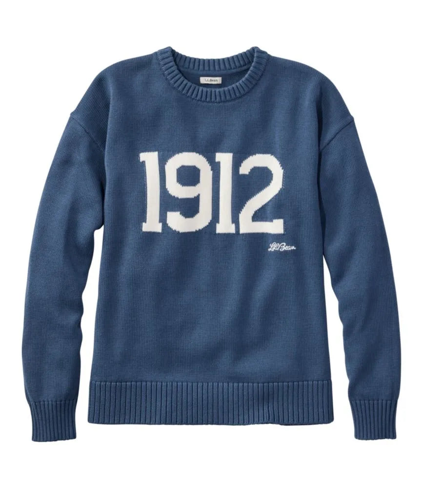 Women's The Original Double L® Sweater, Novelty Crewneck